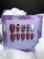 ناخن مصنوعی راسا با مواد کاشت