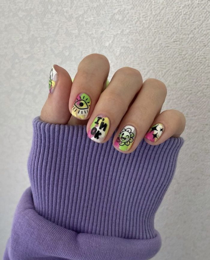 ناخن مصنوعی راسا با مواد کاشت