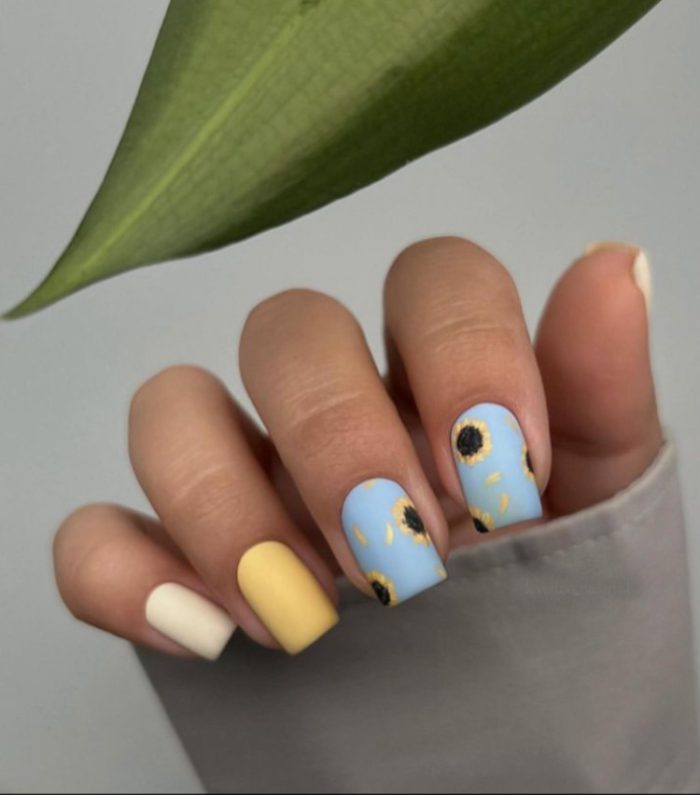 ناخن مصنوعی راسا مدل گل آفتاب گردون - Image 2