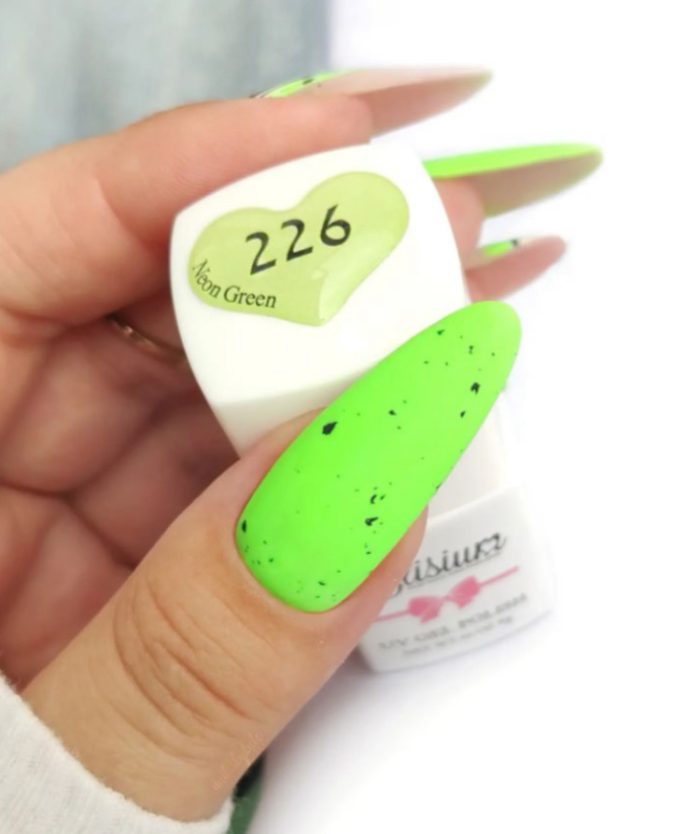 ناخن مصنوعی راسا مدل سبز طرح خطی مینیمال - Image 5