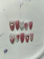 ناخن مصنوعی راسا مدل صورتی طرح قلب کد RSR196 - Image 5