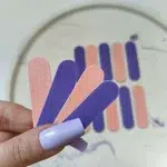 مینی سوهان ناخن بنفش صورتی راسا RSM01