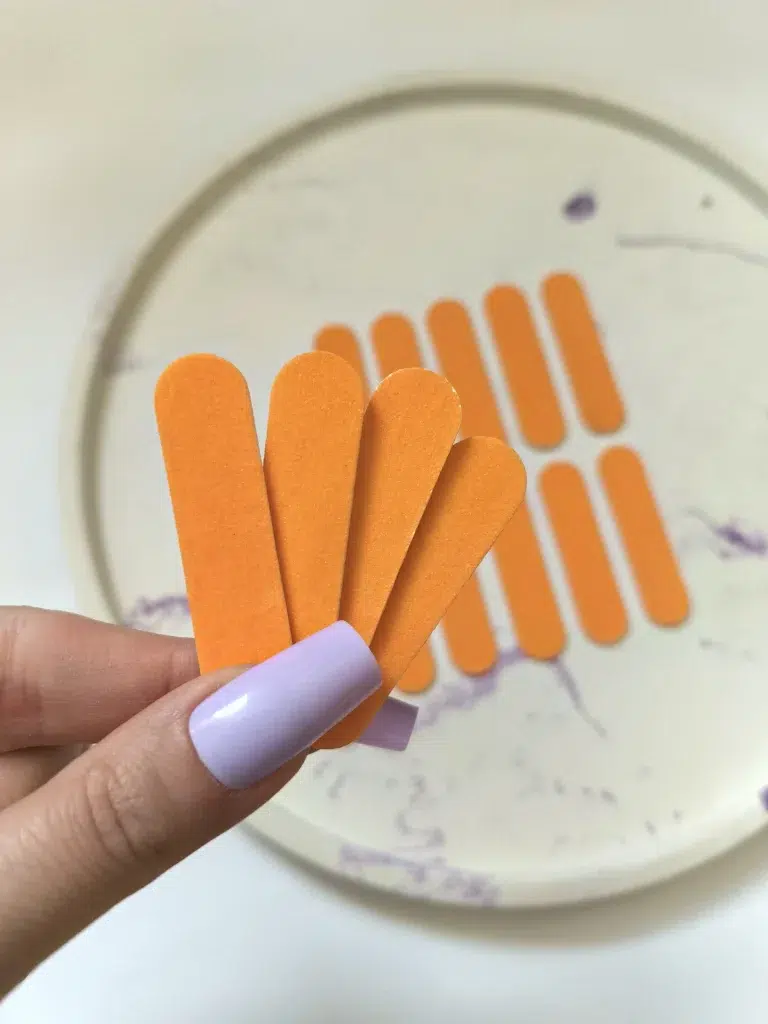 مینی سوهان ناخن نارنجی