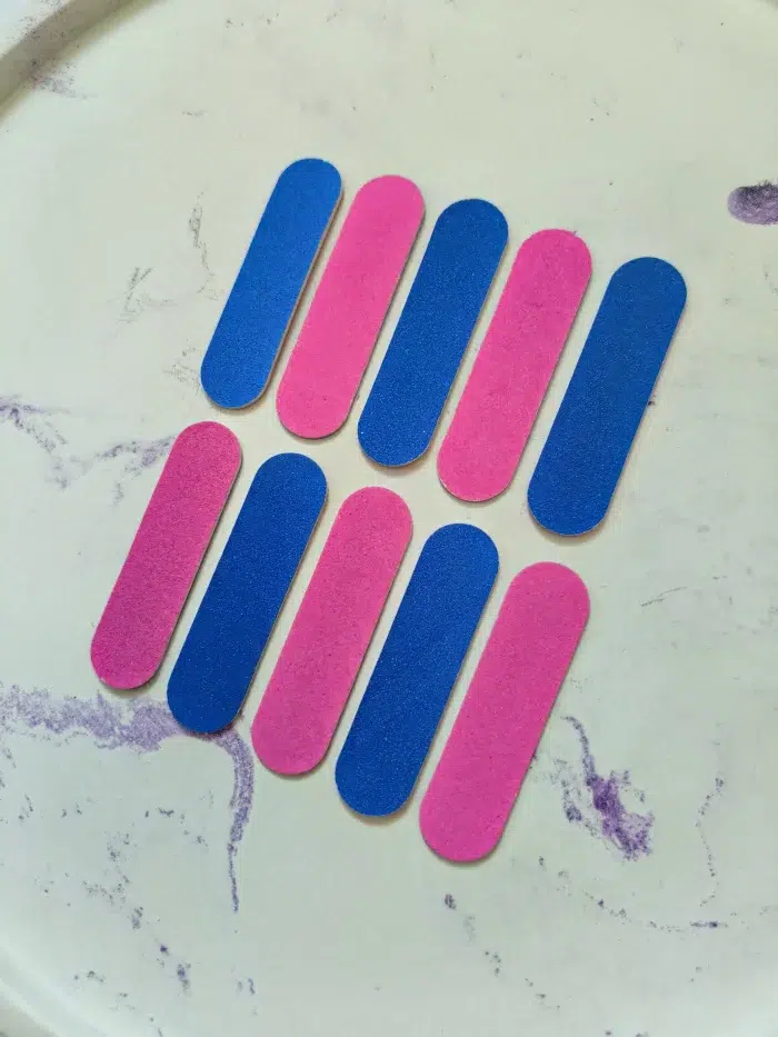 مینی سوهان ناخن سرخابی سرمه ای راسا RSM05 - Image 2