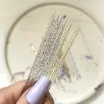 پوشر اکلیلی ناخن راسا مدل رنگی