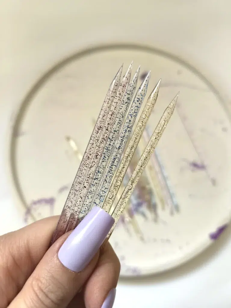 پوشر اکلیلی ناخن راسا مدل رنگی