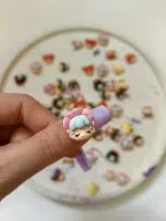 استیکر برجسته ناخن راسا طرح دختر بچه