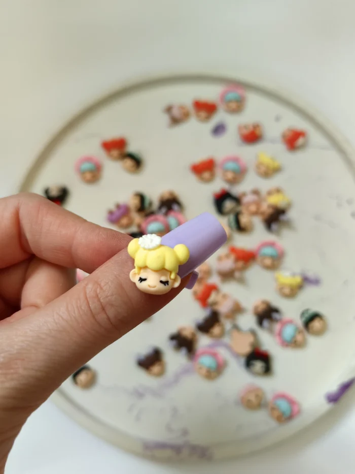 استیکر برجسته ناخن راسا طرح دختر