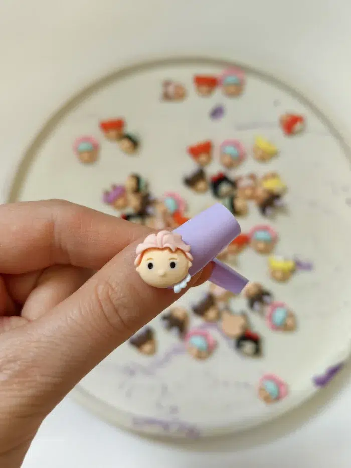 استیکر برجسته ناخن راسا طرح پسر بچه