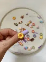 استیکر برجسته ناخن راسا طرح دونات