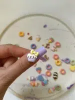 استیکر برجسته ناخن راسا طرح بستنی فانتزی