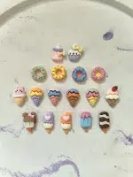 استیکر برجسته ناخن راسا طرح بستنی فانتزی