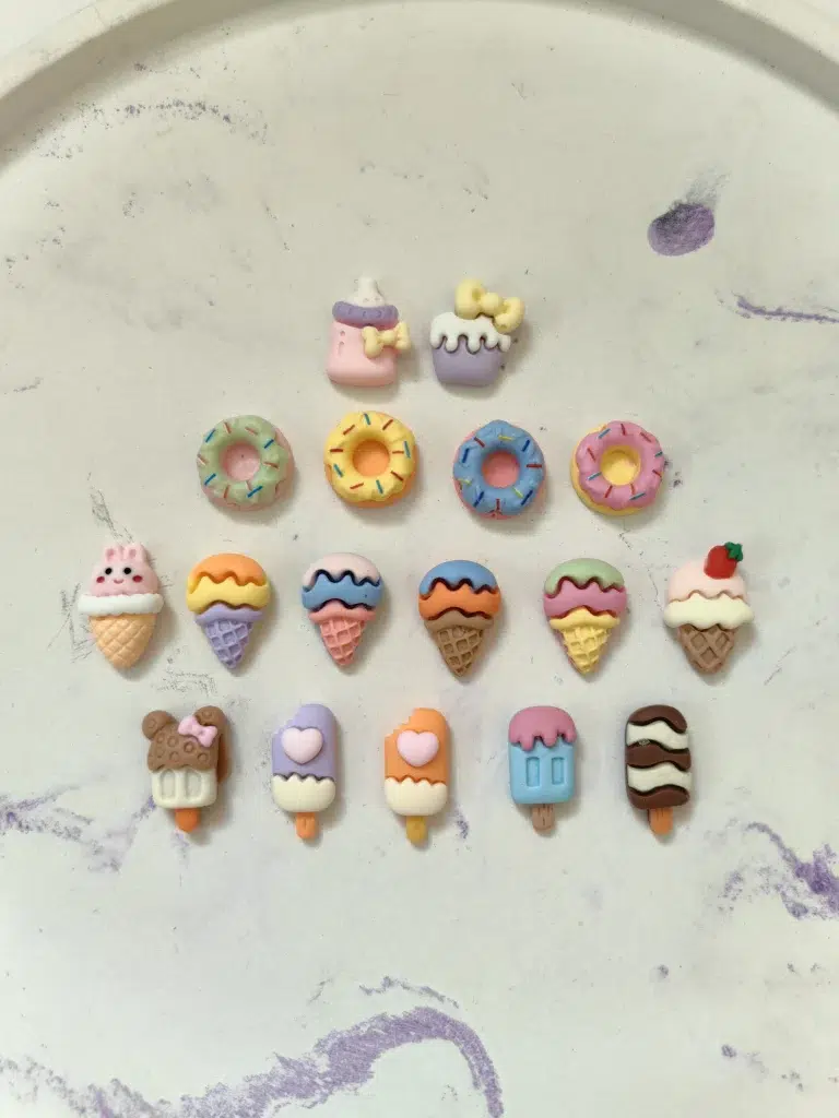 استیکر برجسته ناخن راسا طرح بستنی فانتزی