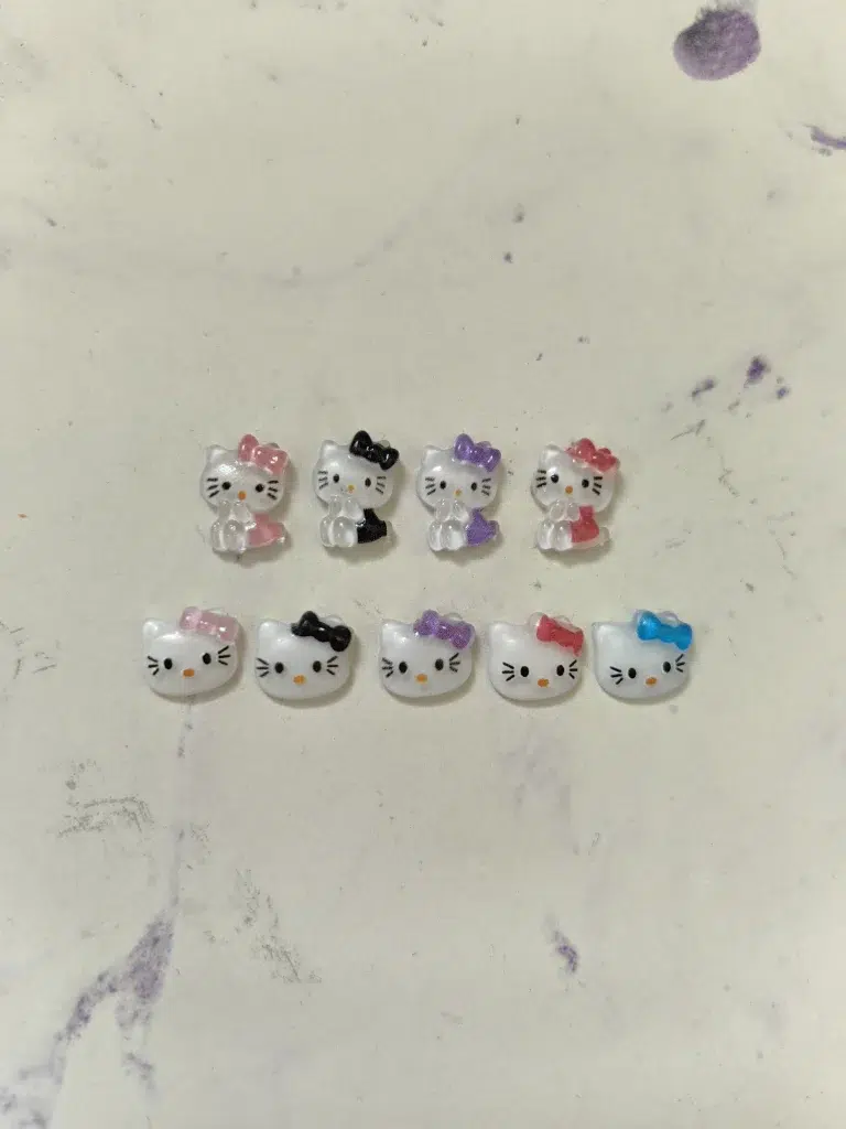 استیکر برجسته ناخن راسا طرح کیتی فانتزی رزینی