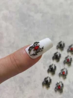 استیکر برجسته ناخن راسا طرح عنکبوت