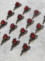 استیکر برجسته ناخن راسا طرح قلب