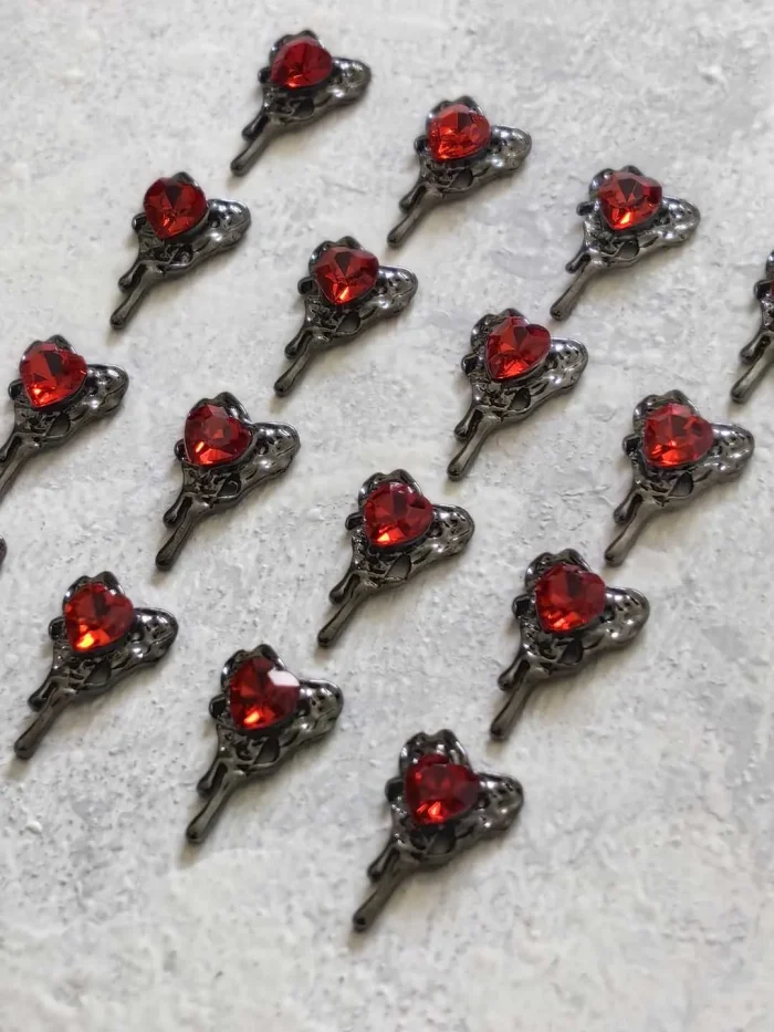 استیکر برجسته ناخن راسا طرح قلب