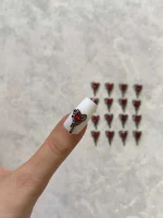 استیکر برجسته ناخن راسا طرح قلب