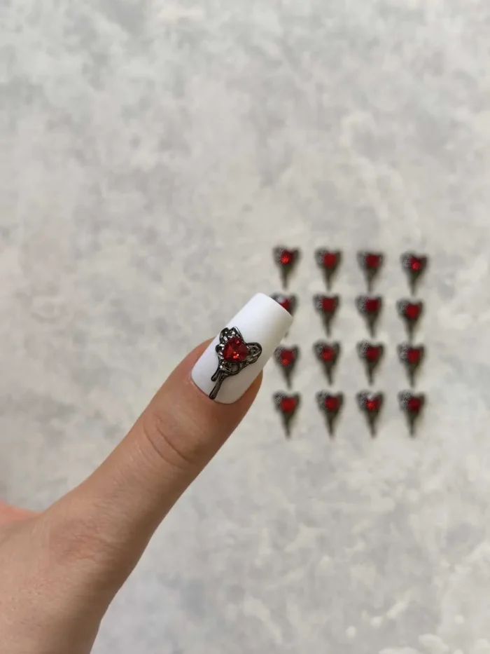 استیکر برجسته ناخن راسا طرح قلب
