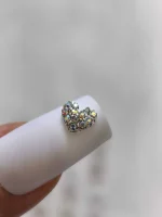 استیکر برجسته ناخن راسا طرح قلب