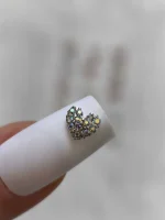 استیکر برجسته ناخن راسا طرح قلب