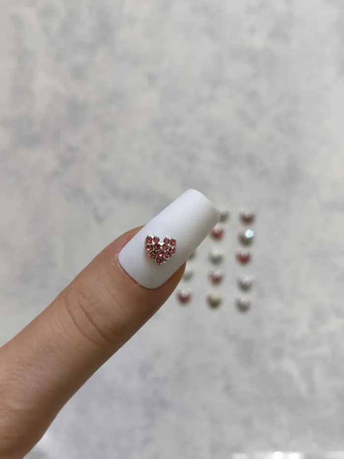 استیکر برجسته ناخن راسا طرح قلب