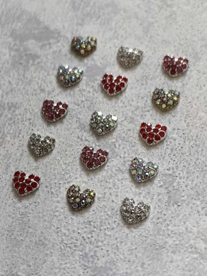 استیکر برجسته ناخن راسا طرح قلب