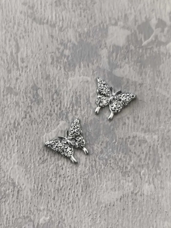 استیکر برجسته ناخن راسا طرح پروانه سفید