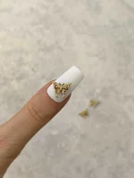 استیکر برجسته ناخن راسا طرح پروانه طلایی