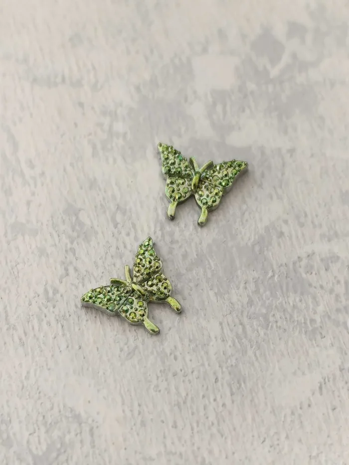 استیکر برجسته ناخن راسا طرح پروانه سبز