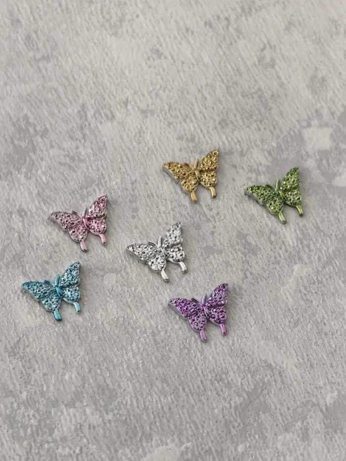 استیکر برجسته ناخن راسا طرح پروانه