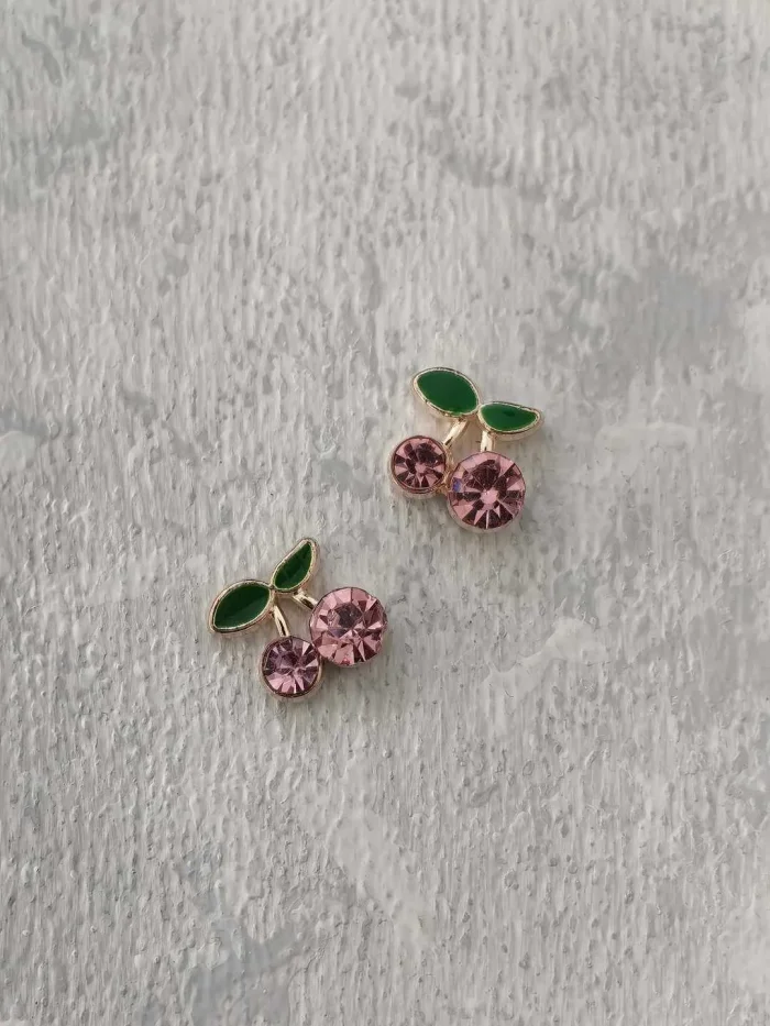 استیکر برجسته ناخن راسا طرح آلبالو سرخابی