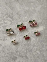 استیکر برجسته ناخن راسا طرح آلبالو