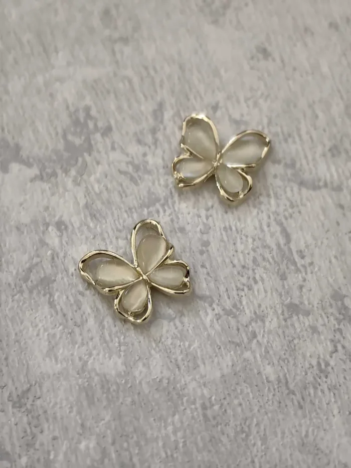 استیکر برجسته ناخن راسا طرح پروانه زرد