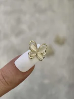 استیکر برجسته ناخن راسا طرح پروانه زرد