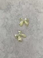 استیکر برجسته ناخن راسا طرح پاپیون زرد