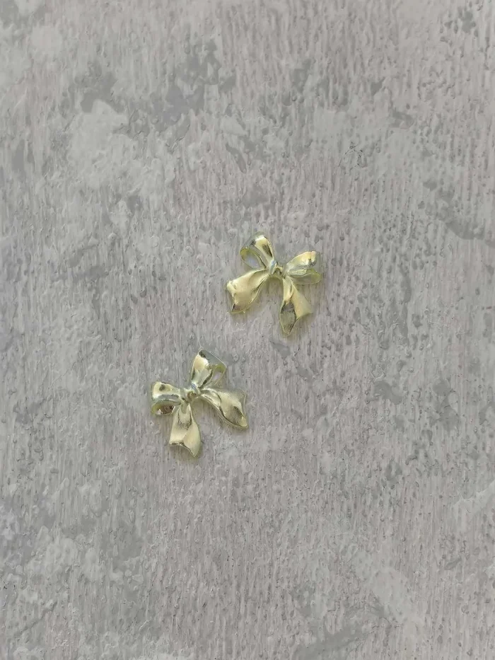 استیکر برجسته ناخن راسا طرح پاپیون زرد