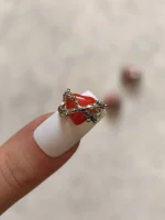 استیکر برجسته ی راسا طرح قلب تپل پاستیلی دربند