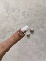 استیکر برجسته ی راسا طرح قلب تپل پاستیلی دربند