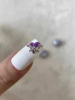 استیکر برجسته ناخن راسا طرح قلب در بند - Image 27