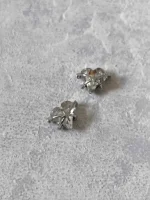 استیکر برجسته ناخن راسا طرح قلب در بند سفید