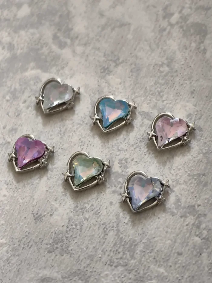 استیکر برجسته ناخن راسا طرح قلب