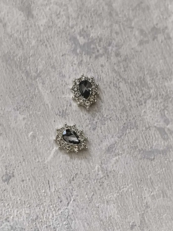 استیکر برجسته ناخن راسا طرح نگین آبی