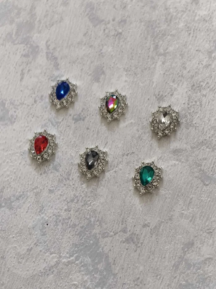 استیکر برجسته ناخن راسا طرح نگین