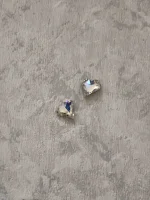 استیکر برجسته ناخن راسا طرح قلب رنگی سفید