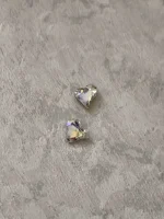 استیکر برجسته ناخن راسا طرح قلب رنگی سفید