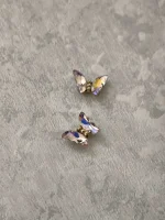 استیکر برجسته ناخن راسا طرح پروانه شیشه ای