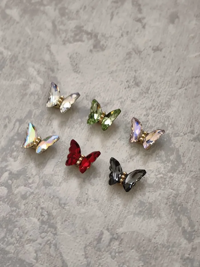 استیکر برجسته ناخن راسا طرح پروانه