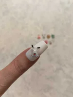 استیکر برجسته ناخن راسا طرح خرگوش رزینی