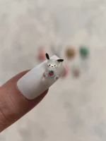استیکر برجسته ناخن راسا طرح خرگوش رزینی